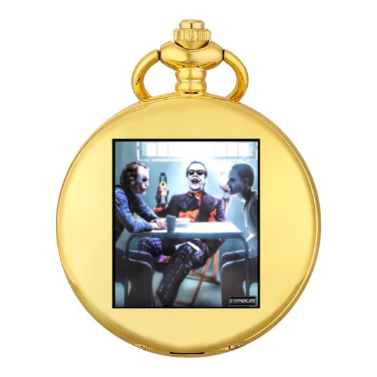 Discover Joker Evolution Heith Ledger Jack Nicholson Jared Leto Pocket Watches