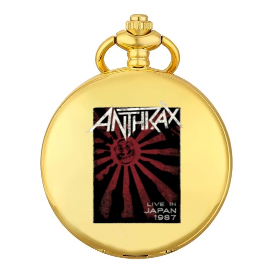 Discover Anthrax Unisex Pocket Watches: Live in Japan