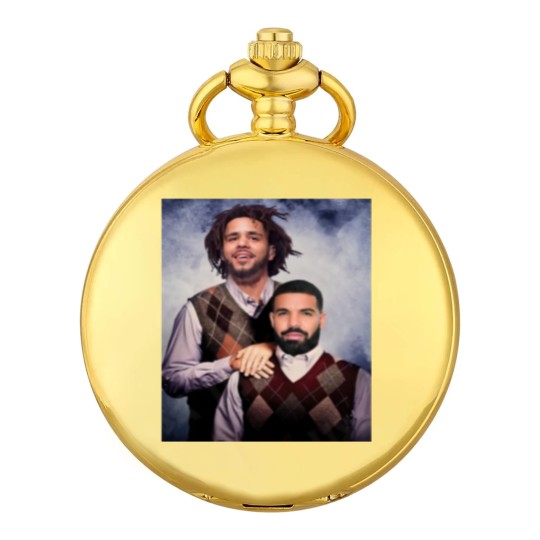 Discover Drake J Cole Pocket Watches -Vintage 90s Pocket Watches- Retro Rap Vintage 90S Y2k Bootleg Pocket Watches