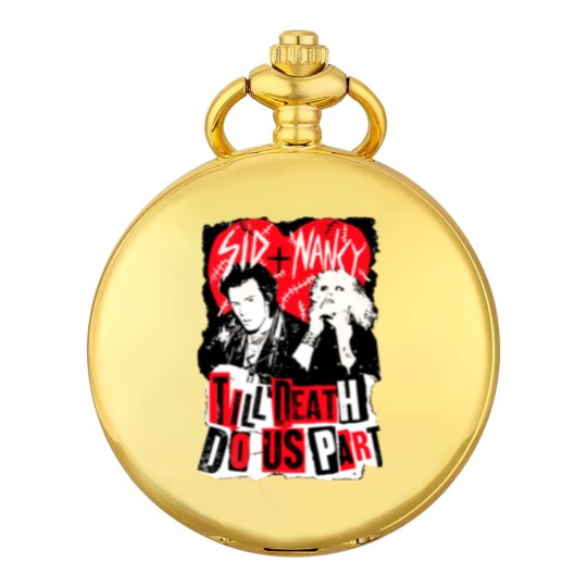 Discover Seditonaries Sid And Nancy Till Death Do Us Part sx Pistols Pocket Watches