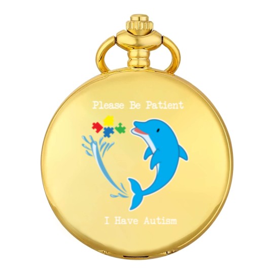 Discover Please Be Patient I Have Autism Classic Pocket Watches Pocket Watches