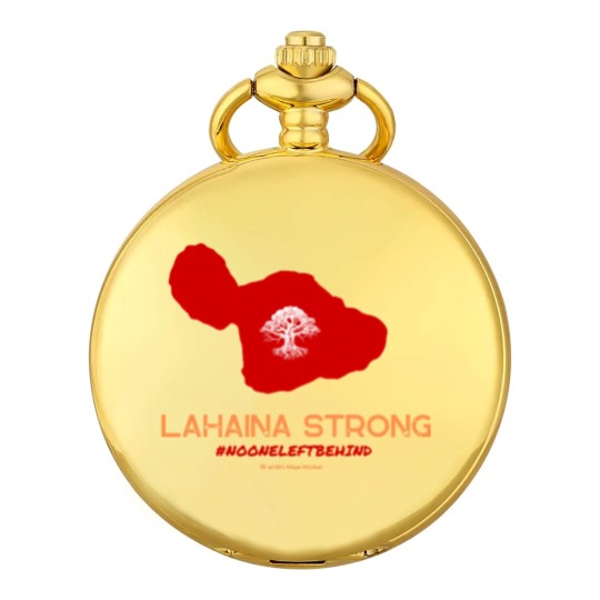 Discover Lahaina Strong Logo  Lahaina Strong Logo Pocket Watches