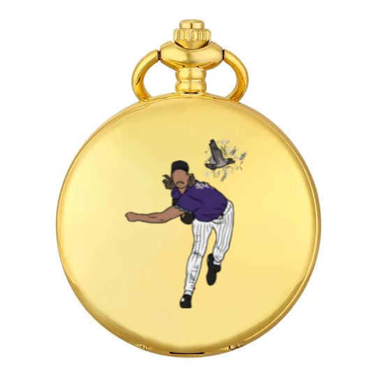 Discover Randy Johnson Hits A Bird Pocket Watches