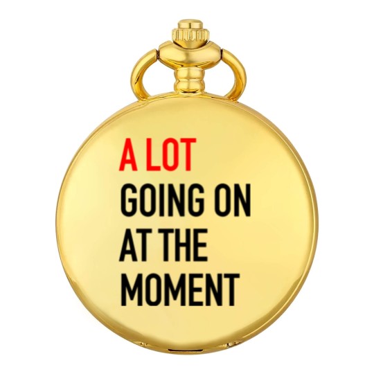 Discover A Lot Going On At The Moment New Eras Youth Pocket Watches, 2023 Concert Pocket Watches