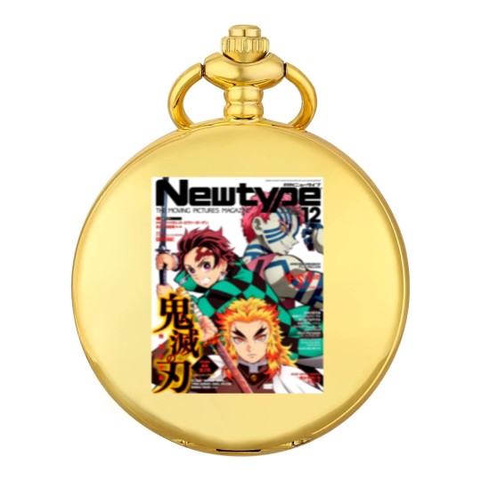 Discover Newtype Kimetsu Magazine Pocket Watches