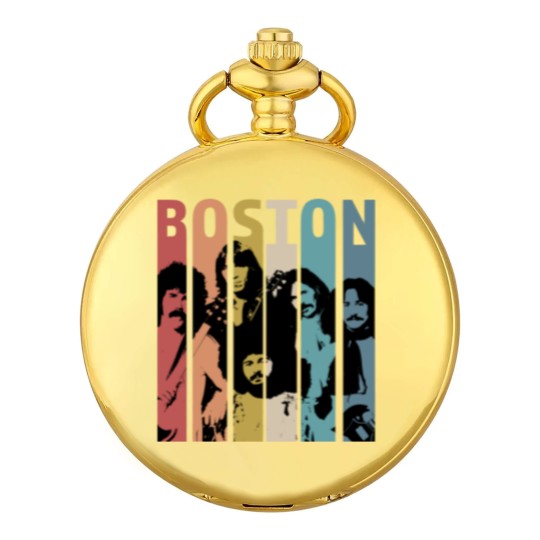 Discover Vintage Retro Boston Band Pocket Watches, Boston Band Gift