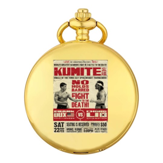 Discover Kumite Fight Pocket Watches