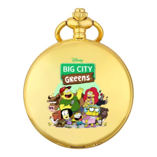 Discover Big City Greens Pocket Watches Big City Greens Family Pocket Watches Cricket Green Tilly Green Bill Green Pocket Watches