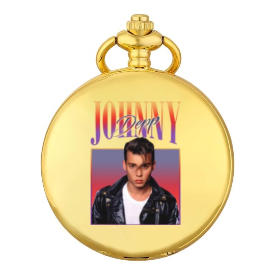 Discover Retro Johnny Depp Pocket Watches, Johnny Depp Merch Pocket Watches