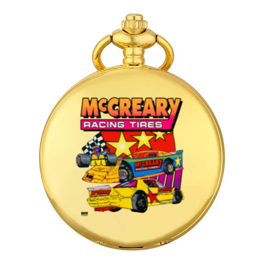 Discover Vintage 1990s McCreary Racing Tire Neon Pocket Watches
