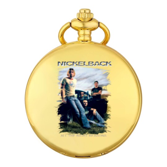 Discover Vintage Nickelback Pocket Watches, Nickelback 90s Rock Band Pocket Watches