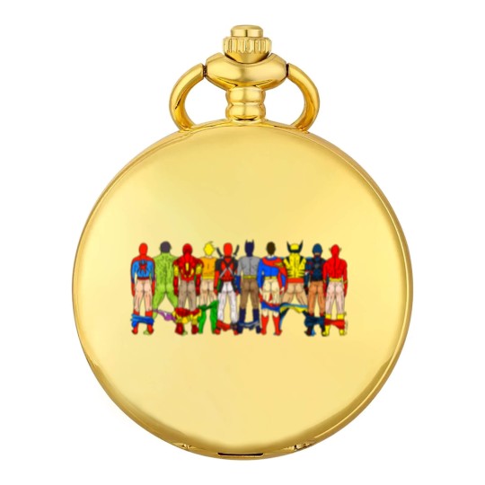 Discover Superhero Butts LV Pocket Watches
