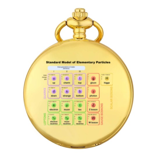 Discover Elementary Particles - Standard Model Pocket Watches