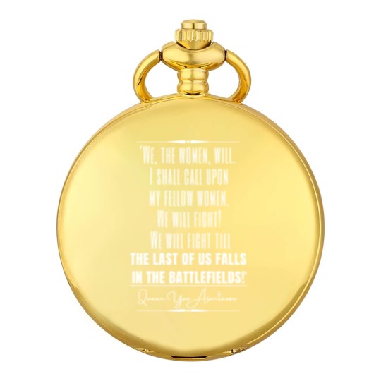 Discover Yaa Asantewaa Historical Quote Pocket Watches