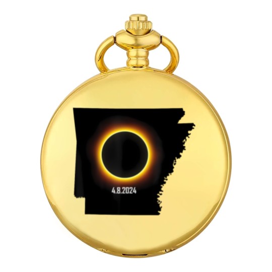 Discover arkansas solar eclipse 2024 t Pocket Watches