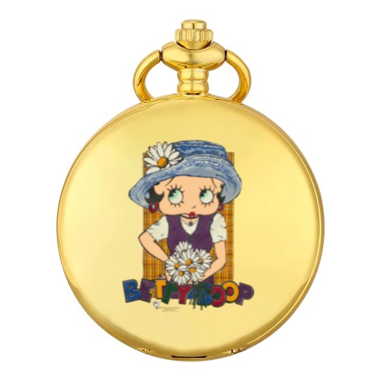 Discover 90s Betty Boop Daisy Flower Outfit Pocket Watches. Vintage 1994 Betty Boop