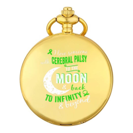 Discover Cerebral Palsy - Cerebral Palsy Awareness Pocket Watches