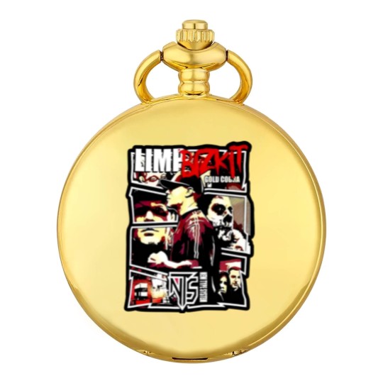 Discover Limp Bizkit Pocket Watches, Vintage Limp Bizkit Gold Cobra Pocket Watches, Limp Bizkit Pocket Watches For Fans, Limp Bizkit Graphic Pocket Watches, Limp Bizkit Rock Band Pocket Watches
