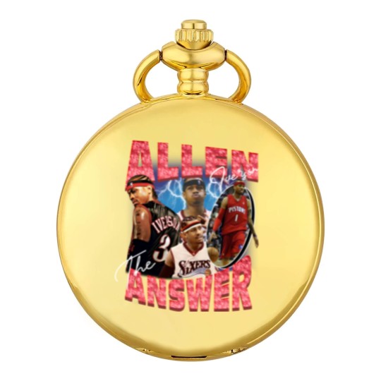Discover Allen Iverson Vintage Unisex Pocket Watches, Vintage Allen Iverson Pocket Watches