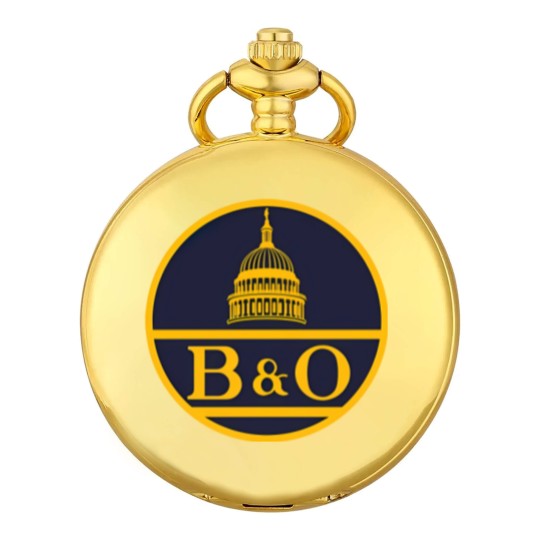 Discover Vintage B&O railroad logo - Railroad - Pocket Watches