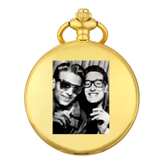 Discover Waylonn Jennings and Buddy Holly 1958 Pocket Watches