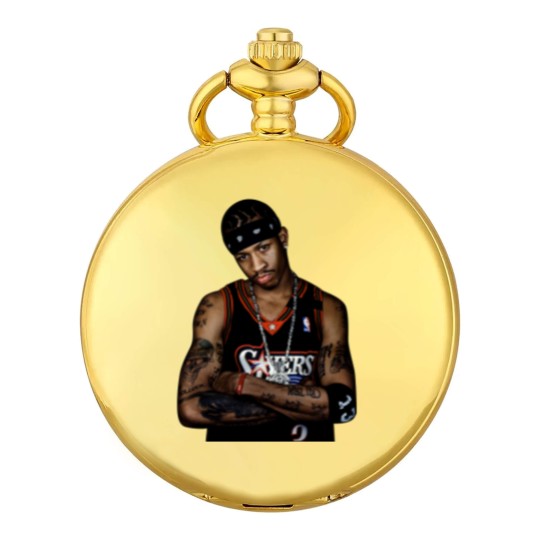 Discover Allen Iverson Pocket Watches, Rare The Answer Rap Pocket Watches Vintage Style Graphic Print