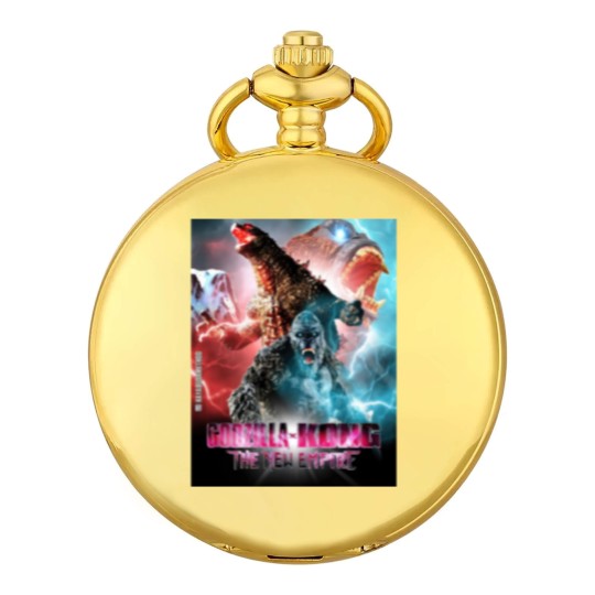 Discover god zilla X Kong The New Empire Pocket Watches