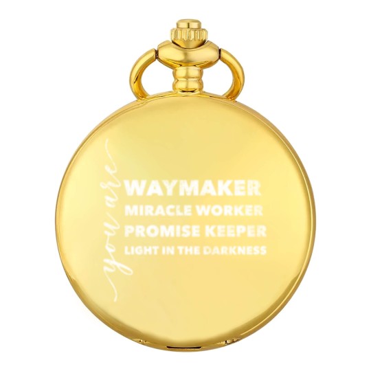 Discover Waymaker & Christian Apparel | Christian Gifts Pocket Watches