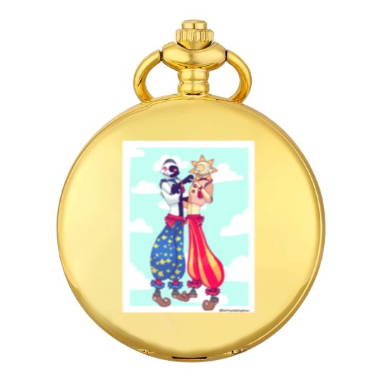 Discover Sun and Moon fnaf Long Pocket Watches
