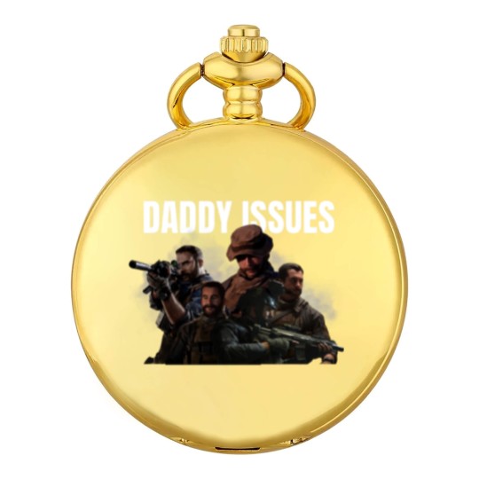 Discover Captain Price Daddy Issues Call of Duty Pocket Watches