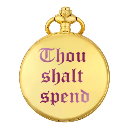 Discover Thou Shalt Spend As worn by Ashley Tisdale Pocket Watches