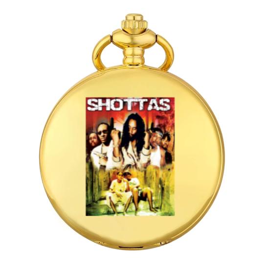 Discover Shottas Jamaican Crime Gangsta Movie Pocket Watches