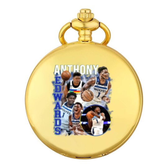 Discover Anthony Edwards Graphic Pocket Watches, Basketball Pocket Watches