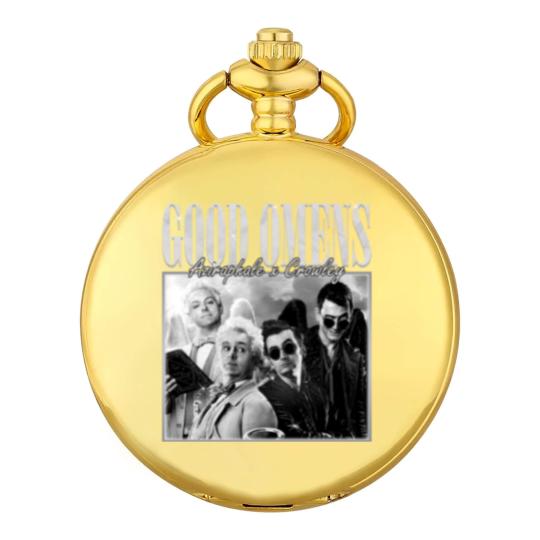 Discover Good Omens Movie Pocket Watches, Aziraphale 2023 Movie Bootleg Pocket Watches