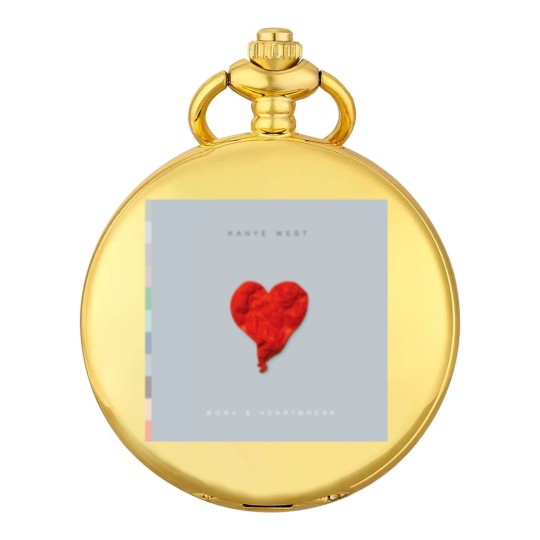 Discover Kanye West Pocket Watches - 808s & Heartbreak Unisex Pocket Watches