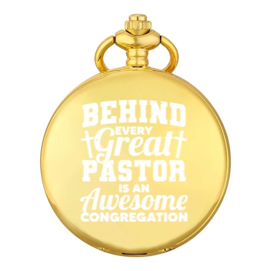 Discover Pastor Appreciation Art Men Women Preacher Clergy Ch.ristian Pocket Watches