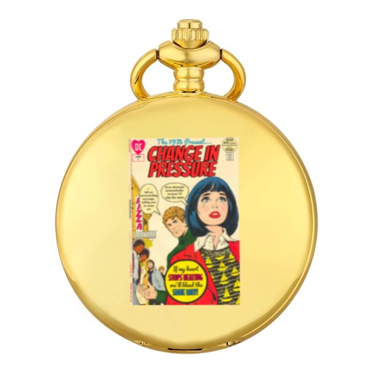 Discover The 1975 Pressure Vintage Comic Pocket Watches