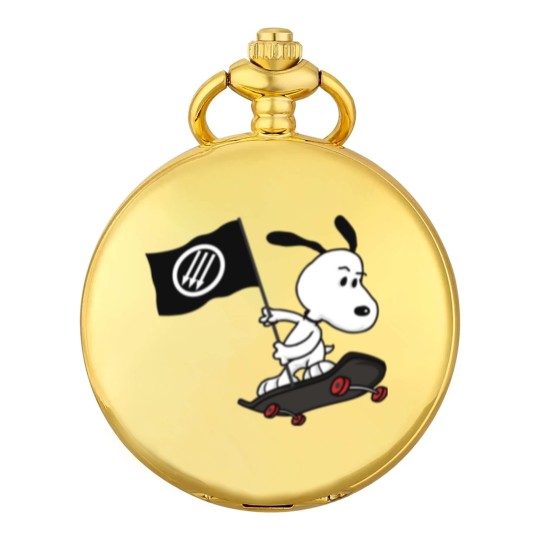 Discover Antifa anti-fascist dog Pocket Watches