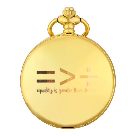 Discover equality is greater than division black history month math t Pocket Watches