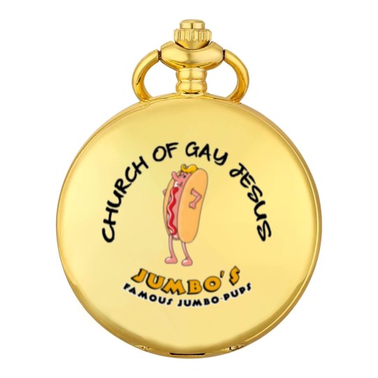 Discover Church Of Gay Jesus Shameless Pocket Watches