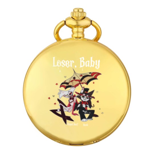 Discover Loser Baby Pocket Watches, Angel Dust & Husk Pocket Watches, Angel Dust Hazbin Hotel