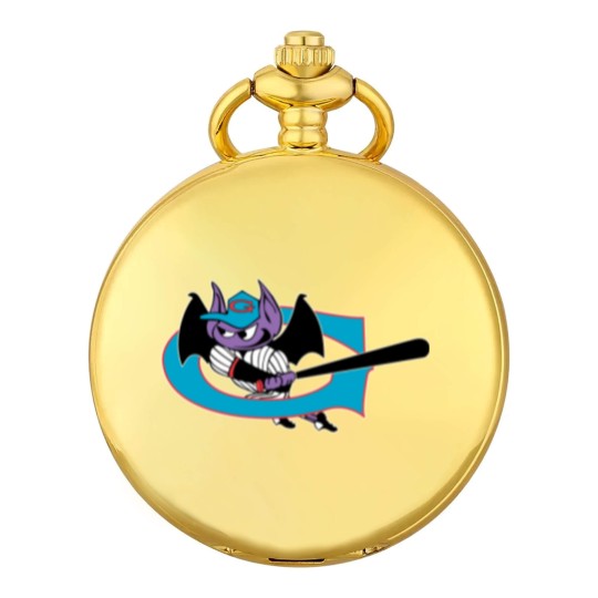 Discover Game of Greensboro Bats Baseball Pocket Watches