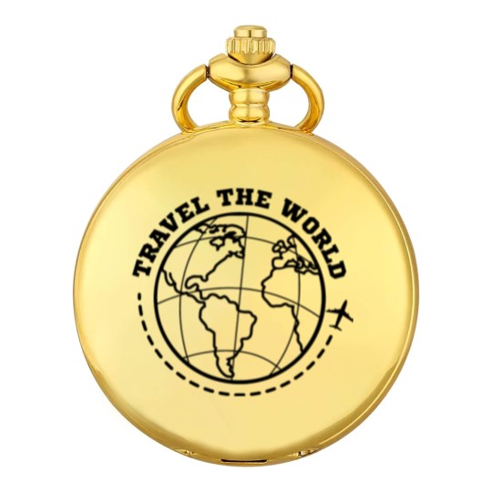 Discover World Travel Travel Pocket Watches