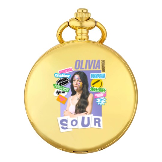 Discover Vintage Olivia Rodrigo Pocket Watches, Olivia Rodrigo Sour Tour Music Pocket Watches