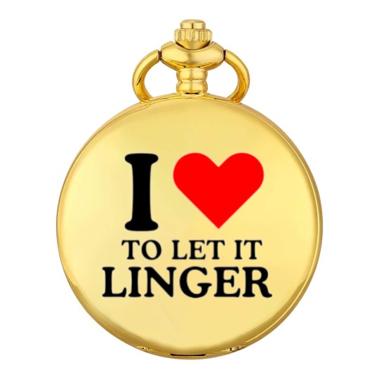 Discover LET IT LINGER , I love to let it linger by the cranberries Pocket Watches