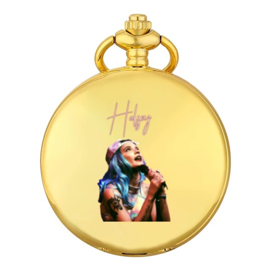 Discover Halsey Vintage Style Photoshoot Pocket Watches, Halsey Aesthetic Pocket Watches