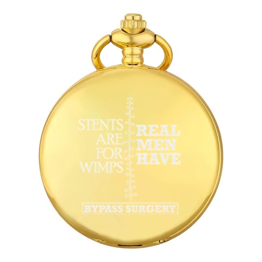 Discover Real Men Have Bypass Surgery Open Heart Surgery Pocket Watches