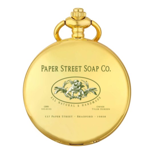 Discover Fight Club - Paper Street Soap Company Pocket Watches