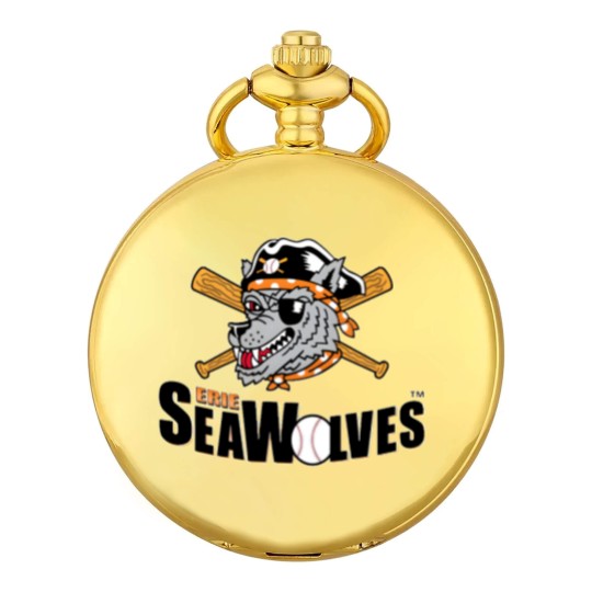 Discover erie seawolves logo Pocket Watches