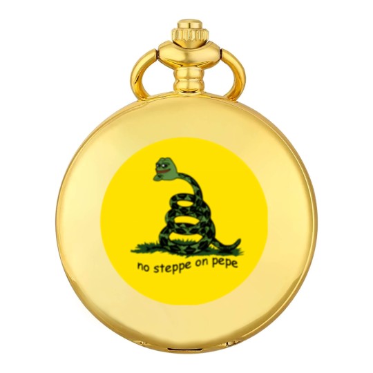 Discover No steppe on Pepe No step on snek memes HD HIGH QUALITY ONLINE STORE Pocket Watches